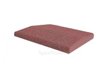 Бетонный бортовой копинговый камень Terracotta Calm, LUX