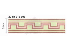 Бордюр из мозаики стеклянной Domus, 20-FR-016-003