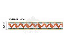 Бордюр из мозаики стеклянной Domus, 20-FR-022-004