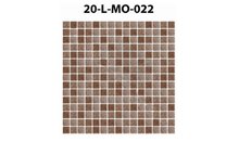 Мозаика стеклянная Domus ЛЮКС-МОНО, 20-L-MO-022