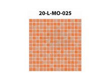 Мозаика стеклянная Domus ЛЮКС-МОНО, 20-L-MO-025