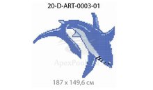 Панно-рисунок из мозаики стеклянной Domus, 20-D-ART-0003-01