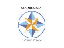 Панно-рисунок из мозаики стеклянной Domus, 20-D-ART-0101-01