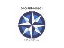 Панно-рисунок из мозаики стеклянной Domus, 20-D-ART-0102-01