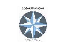 Панно-рисунок из мозаики стеклянной Domus, 20-D-ART-0103-01