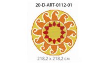 Панно-рисунок из мозаики стеклянной Domus, 20-D-ART-0112-01