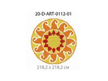 Панно-рисунок из мозаики стеклянной Domus, 20-D-ART-0112-01
