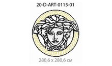 Панно-рисунок из мозаики стеклянной Domus, 20-D-ART-0115-01