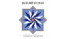Панно-рисунок из мозаики стеклянной Domus, 20-D-ART-0119-01