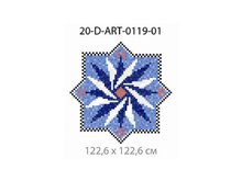 Панно-рисунок из мозаики стеклянной Domus, 20-D-ART-0119-01