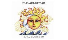 Панно-рисунок из мозаики стеклянной Domus, 20-D-ART-0126-01