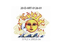 Панно-рисунок из мозаики стеклянной Domus, 20-D-ART-0126-01