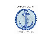 Панно-рисунок из мозаики стеклянной Domus, 20-D-ART-0127-01