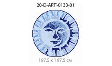 Панно-рисунок из мозаики стеклянной Domus, 20-D-ART-0133-01