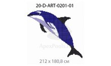 Панно-рисунок из мозаики стеклянной Domus, 20-D-ART-0201-01