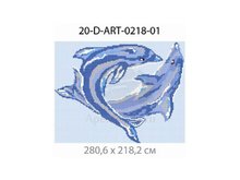 Панно-рисунок из мозаики стеклянной Domus, 20-D-ART-0218-01