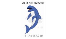 Панно-рисунок из мозаики стеклянной Domus, 20-D-ART-0222-01