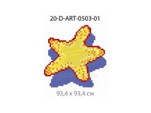 Панно-рисунок из мозаики стеклянной Domus, 20-D-ART-0503-01
