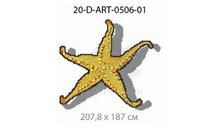 Панно-рисунок из мозаики стеклянной Domus, 20-D-ART-0506-01