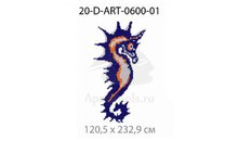 Панно-рисунок из мозаики стеклянной Domus, 20-D-ART-0600-01