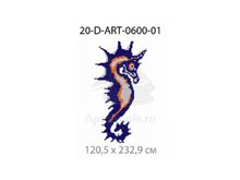 Панно-рисунок из мозаики стеклянной Domus, 20-D-ART-0600-01