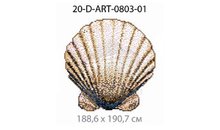 Панно-рисунок из мозаики стеклянной Domus, 20-D-ART-0803-01