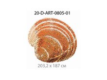 Панно-рисунок из мозаики стеклянной Domus, 20-D-ART-0805-01