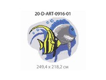 Панно-рисунок из мозаики стеклянной Domus, 20-D-ART-0916-01