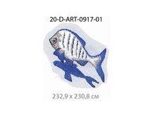 Панно-рисунок из мозаики стеклянной Domus, 20-D-ART-0917-01