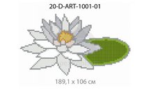 Панно-рисунок из мозаики стеклянной Domus, 20-D-ART-1001-01
