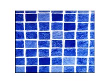 Пленка ALKORPLAN 3000, PERSIA BLUE, под мозаику, 25 х 1,65 м.